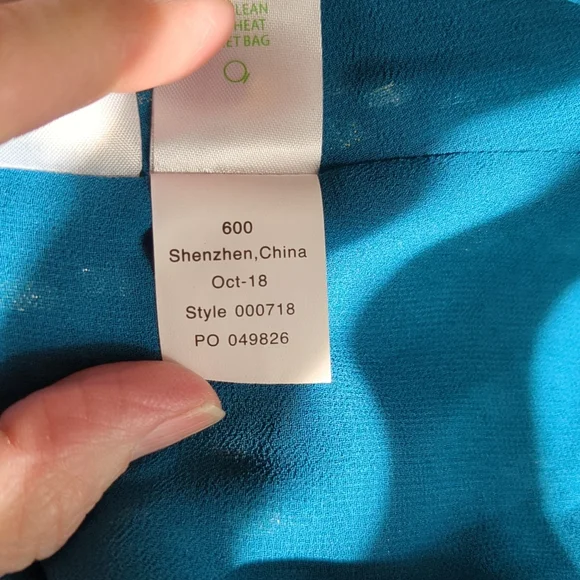 NWT Lilly Pulitzer silk Sienne top, size 00 - Picture 7 of 12